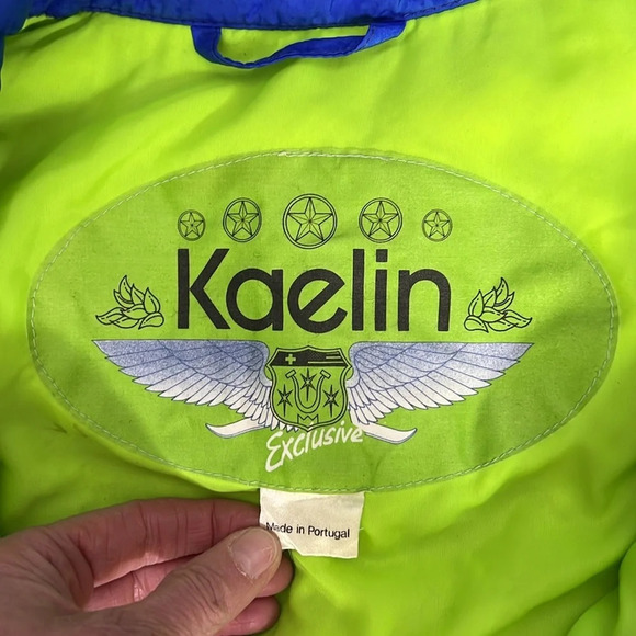 Vintage 80's Kaelin one  piece winter snow/ski suit - Picture 5 of 15